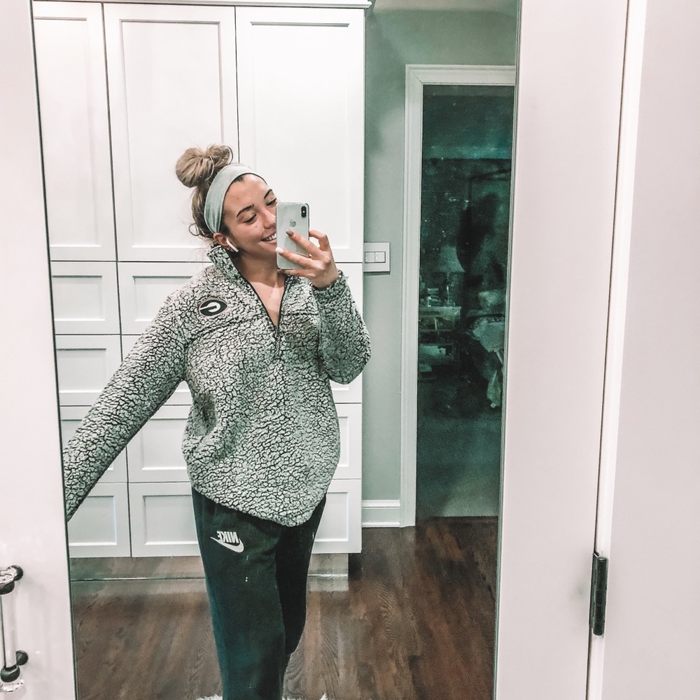 UGA Sherpa 1/4 zip!